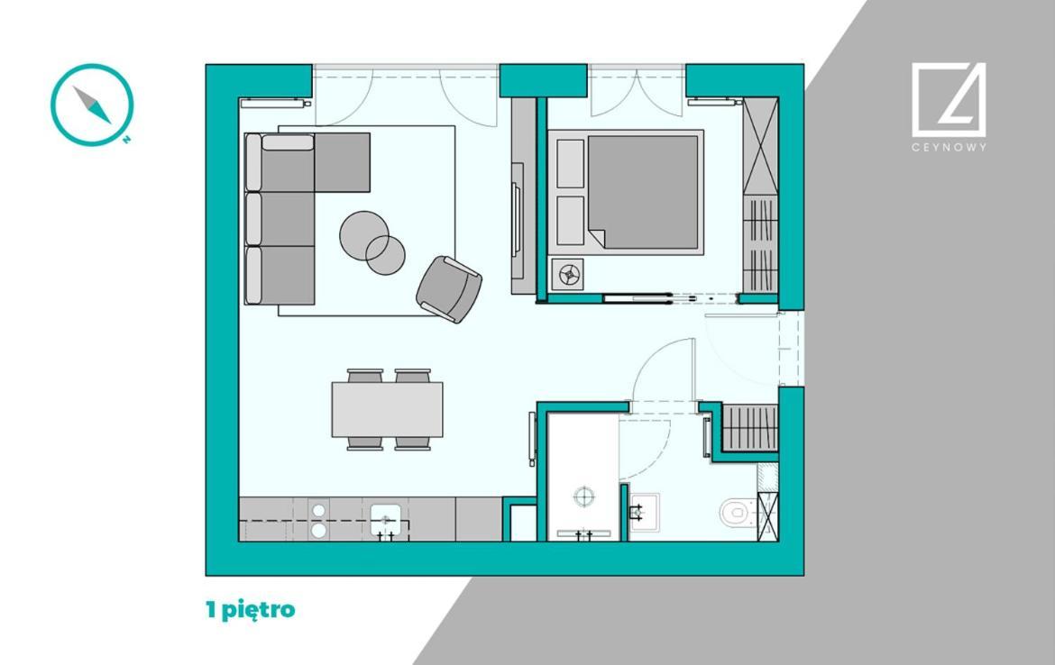 Apartamenty C4 Ceynowy 소포트 외부 사진